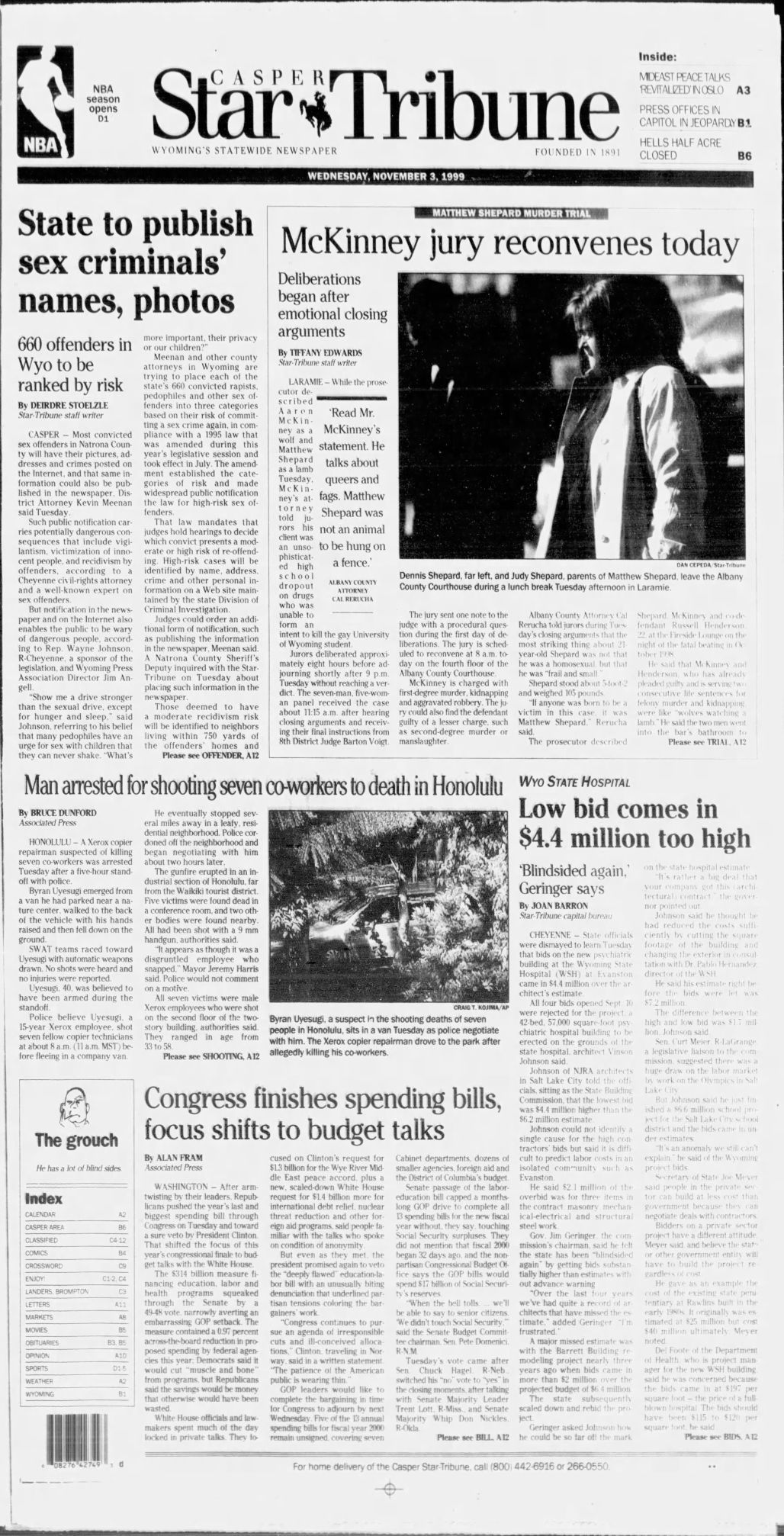 Nov. 3, 1999